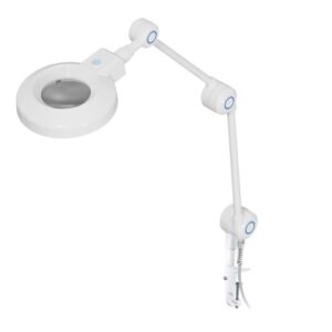 Lampada con Lente Gimanord Plus LED Bianca Regolabile da Tavolo diam. 120 mm - 1
