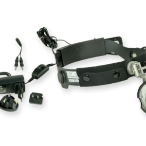 Specchio Frontale LUX 55 con Trasformatore AC/DC diametro 55 mm 6 V - 2 pezzi - 2