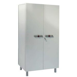 Armadio Portafarmaci Shell Bianco Alluminio Verniciato con Pannelli in Melamina - 2