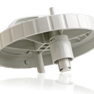 Vaso per Aspiratore 5 Litri con Coperchio Autoclavabile 143°C Apec - 2 pz - 2