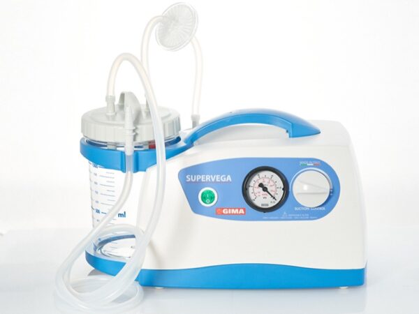 Aspiratore Chirurgico Super-Vega con Vaso 1 Litro 110V-60Hz