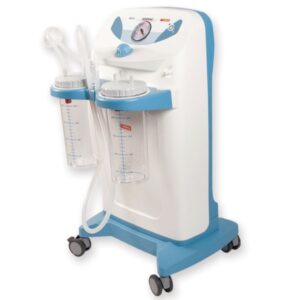 Aspiratore Clinic Plus Full 2 Vasi da 4 l 230V con Pedale e Regolatore di Flusso - 1
