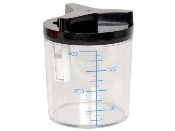 Vaso di Ricambio da 0,4 Litri per Aspiratore Tobi Manuale cod. 28220 - 10 pezzi