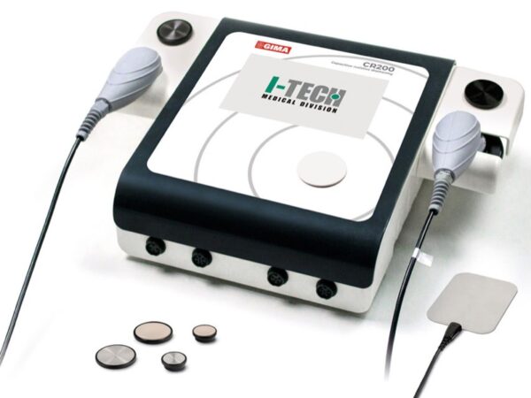 Tecarterapia CR200 Diatermia Capacitiva e Resistiva con 2 Sonde