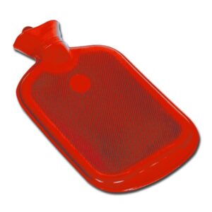 Borsa Acqua Calda Bilamellata 2 Litri Rossa in Gomma 25% - 50 pezzi