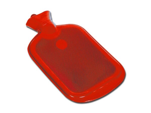 Borsa Acqua Calda Bilamellata 2 Litri Rossa in Gomma 25% - 50 pezzi