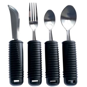Kit Posate in Acciaio Inox (Forchetta, Coltello, Cucchiaio e Cucchiaino