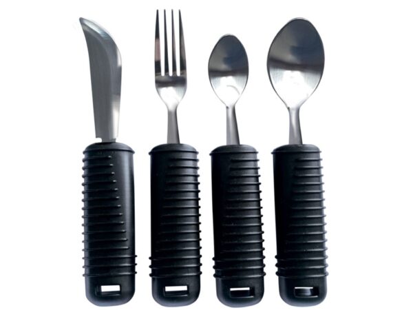 Kit Posate in Acciaio Inox (Forchetta, Coltello, Cucchiaio e Cucchiaino