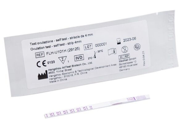 Test Ovulazione Autodiagnosi Self Test a Strisce 4 mm - 300 pezzi
