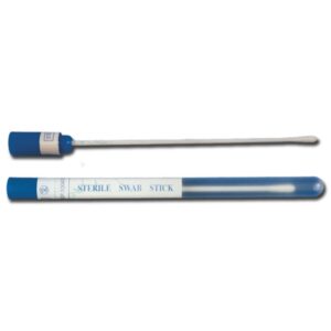 Tampone in Cotone Sterile 15 cm Diametro 0,5 cm - 800 pezzi