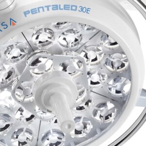 Lampada Scialitica Pentaled 30E a LED da Soffitto 30 Riflettori - 2
