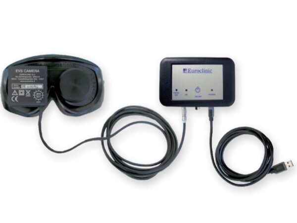 Sistema Videonistagmoscopio USB con Maschera e Telecamera IR per Prove Vestibola