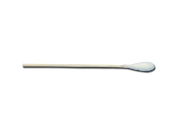 Tampone di Cotone con Bastoncino in Legno - diametro 1 cm - 7500 pezzi