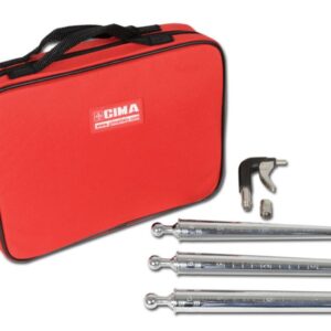 Set Amnioscopio Completo in Acciaio con Otturatore - include 29971/2/3/5 e 30840 - 2
