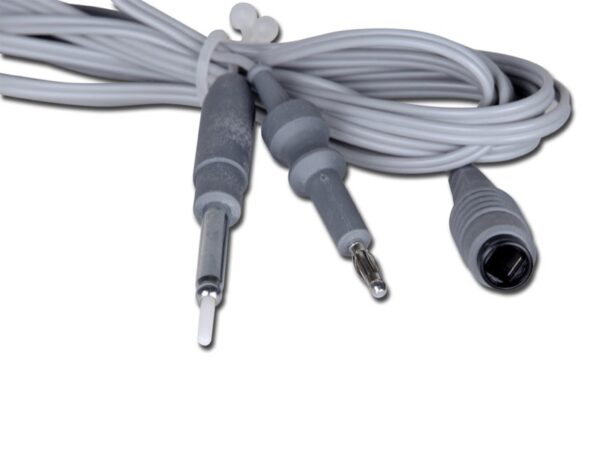 Cavo Bipolare EU 2 Pin per MB122-132-160-200-202 3 m Autoclavabile - 2 pezzi