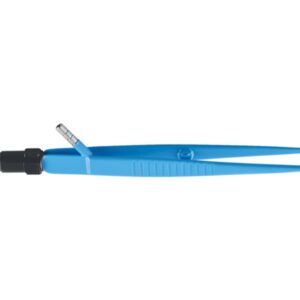 Pinza Bipolare Retta con Irrigazione e Copertura Isolante 18 cm - 2 pezzi