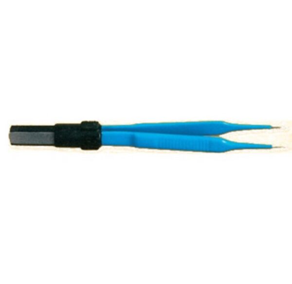 Pinza Bipolare Mc Pherson con Copertura Isolante 10,2 cm, Punta 0,5 mm - 2 pezzi