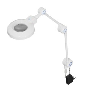 Lampada con Lente Gimanord Plus LED Bianca Regolabile su Carrello diam. 120 mm - 3