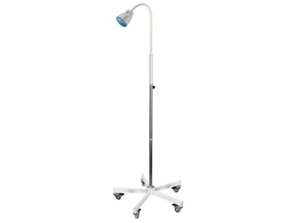 Lampada a LED Alfa-Flex su Carrello con Tre Luci Indipendenti e Schermo in Polic