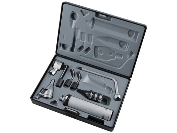Set Diagnostico Parker con Otoscopio 2,5 V e Accessori in Astuccio - 2 pezzi