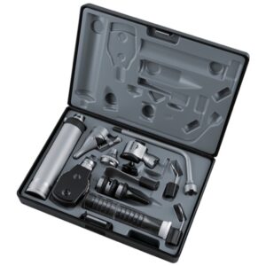 Set Diagnostico Parker Large Nero 2,5 V con Otoscopio e Oftalmoscopio
