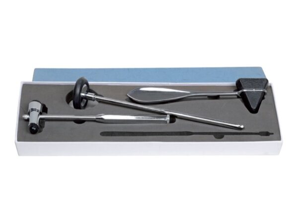 Kit Neurologico con 3 Martelli in Metallo Taylor, Buck e Babinsky - 15 kit