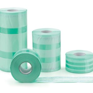 Rotoli a Soffietto Eline per Sterilizzazione 100 m x 300 mm x 65 mm - 4 rotoli