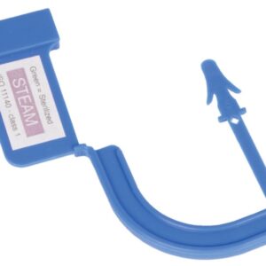 Sigillo Plastica con Indicatore di Vapore 2,7 cm Pin Lungo - Blu - 1500 pz - 1