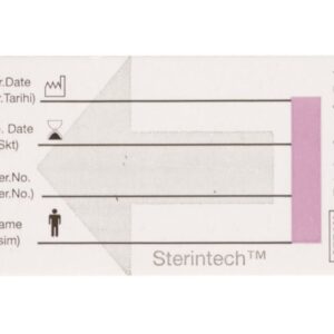 Container Card per Sterilizzazione con Indicatore di Vapore 68x37,5 mm - 1500 pz
