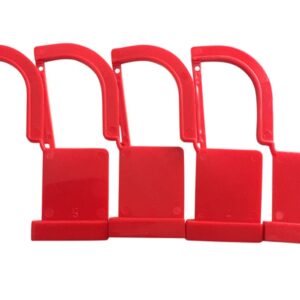 Sigillo Plastica per Container Sterilizzazione 2,7 cm - Rosso - 2000 pz