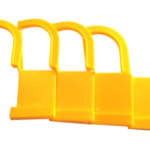 Sigillo Plastica per Container Sterilizzazione 2,7 cm - Giallo - 2000 pz