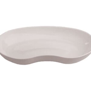 Bacinella Reniforme Bassa 254x141x36 mm in Plastica Riutilizzabile - 40 pezzi