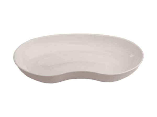 Bacinella Reniforme Bassa 254x141x36 mm in Plastica Riutilizzabile - 40 pezzi