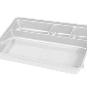 Vassoio a Scomparti in Plastica Riutilizzabile 266x175x42 mm - 40 pezzi