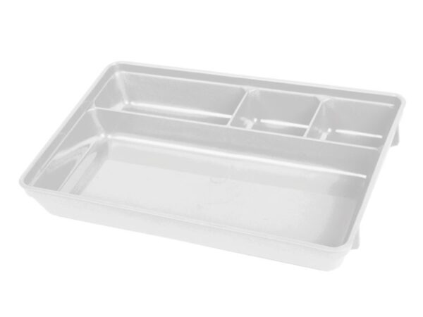Vassoio a Scomparti in Plastica Riutilizzabile 266x175x42 mm - 40 pezzi