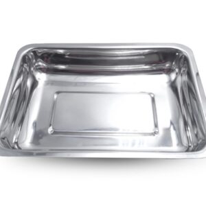 Vassoio Porta Strumenti in Acciaio AISI 202 220x150x50 mm - 15 pezzi
