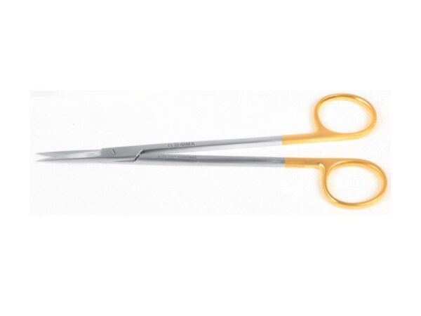 Forbici Kelly in Carburo di Tungsteno Rette Acute 16 cm - Linea Gold - 5 pezzi