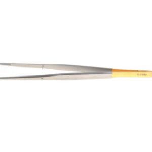 Pinza McIndoe CT con Punte Zigrinate 15 cm - Linea Gold - 5 pz