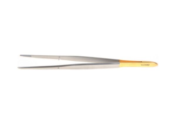 Pinza McIndoe CT con Punte Zigrinate 15 cm - Linea Gold - 5 pz