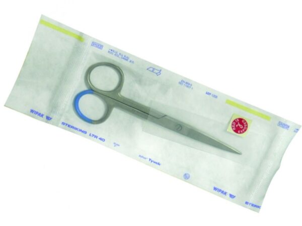Forbici Chirurgiche Sterili Monouso Inox Punte Acute Rette 13 cm - 75 pz