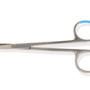 Forbici Iris Sterili Monouso in Acciaio Inox Punte Acute Rette 11,5 cm - 100 pz - 1