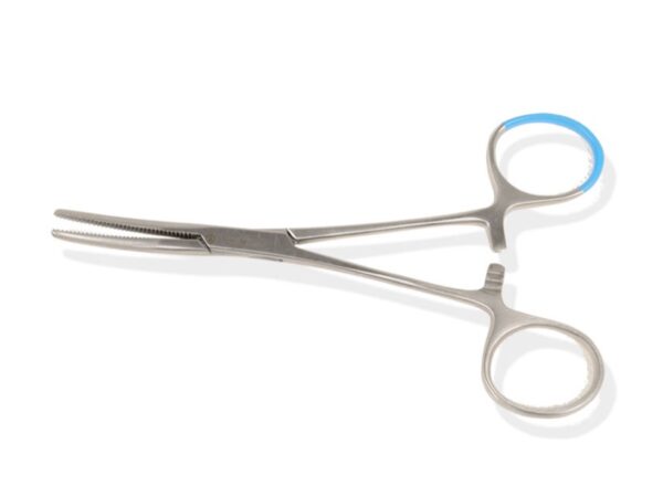 Pinza Pean Sterile Monouso in Acciaio Inox Curva 14 cm - 75 pezzi