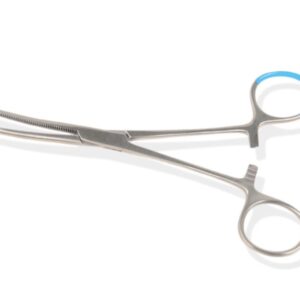 Pinza Pean Emostatica Sterile Monouso in Acciaio Inox Curva 16 cm - 50 pezzi