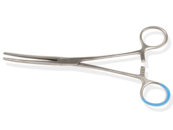 Pinza Pean Monouso in Acciaio Inox Sterile - Curva 18 cm - 50 pezzi
