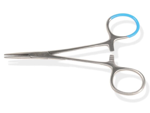 Pinza Emostatica Halsted Mosquito Sterile Monouso in Acciaio Inox Retta 12,5 cm