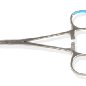 Pinza Emostatica Halsted Mosquito Monouso Sterile Inox Curva 12,5 cm - 75 pz - 1