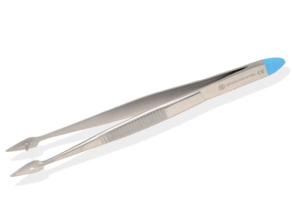 Pinza Splinter Sterile Monouso in Acciaio Inox 12,5 cm - 100 pezzi