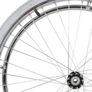 Ruote Posteriori Pneumatiche di Ricambio per Sedia a Rotelle per 43270-2 - 4 pz - 3