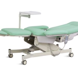 Poltrona Elettrica da Dialisi in Acciaio e PVC Ignifugo, Materasso 6 cm - 2