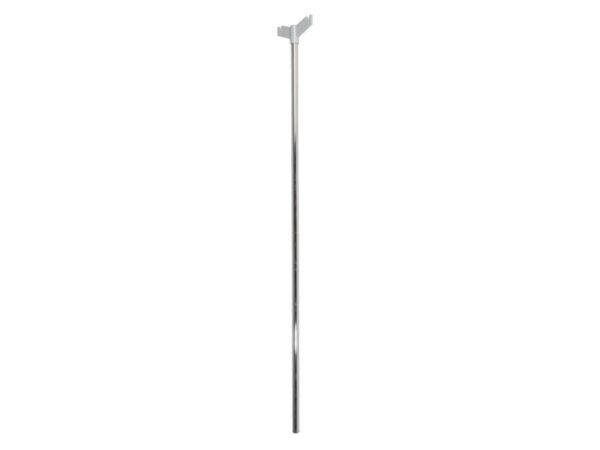 Asta Portaflebo con 2 Ganci per Barella da Corsia cod. 44760 - 4 pezzi